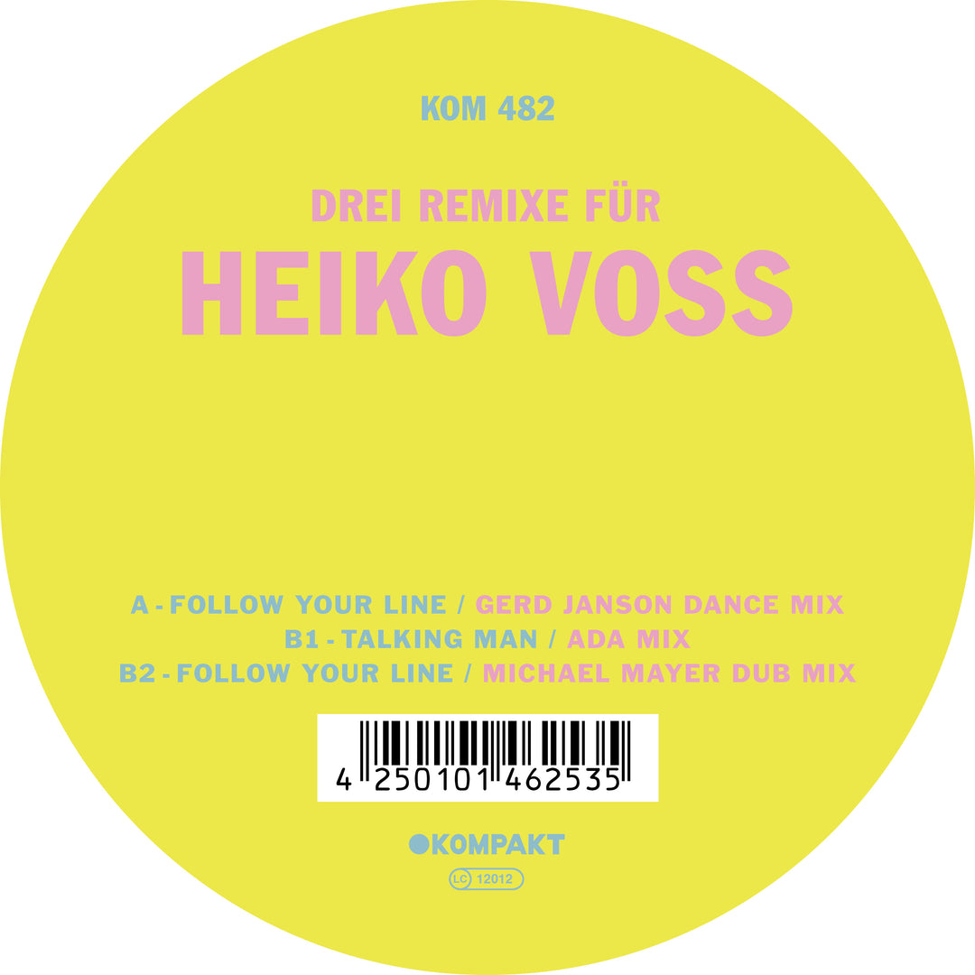 Music: 3 Remixes Für Heiko Voss (Vinyl, Kompakt 482)