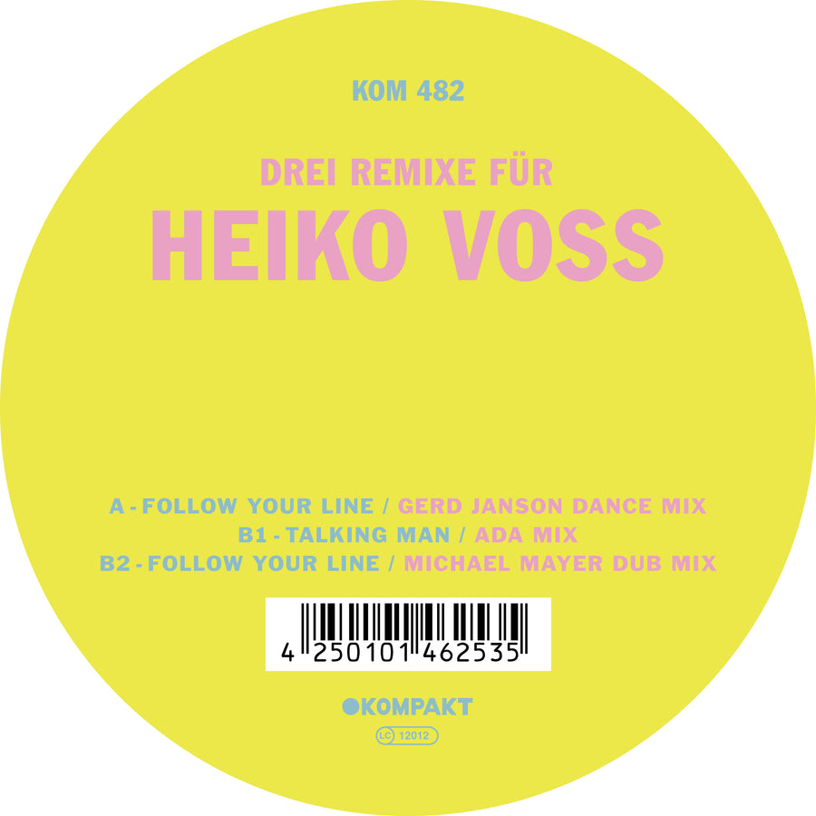 Music: 3 Remixes Für Heiko Voss (Vinyl, Kompakt 482)