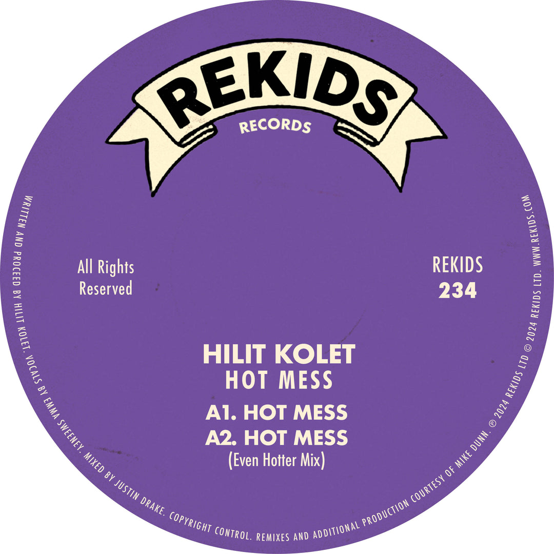 Music: Hot Mess (Vinyl, REKIDS234)